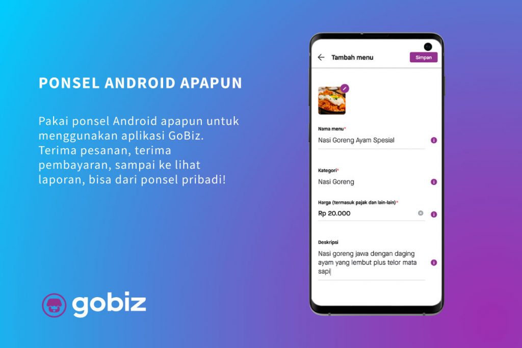 Aplikasi Kasir Android GoBiz