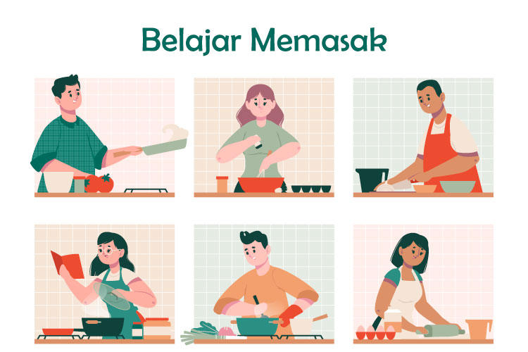 Belajar Memasak adalah salah satu Aktivitas Recommended di Masa Pandemi